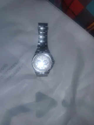 Reloj Festina Plata y Blanco