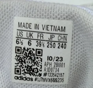 Tenis Adidas Mujer Blancos y Rosas