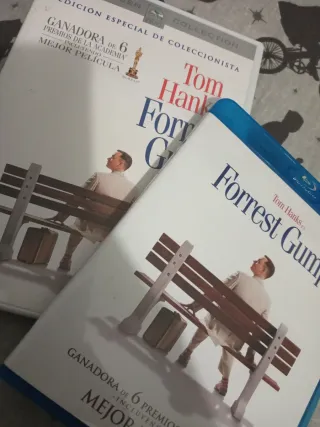 Forrest Gump Blu-ray y DVD Edición Coleccionista