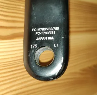 Bielas Shimano XT FC-M782 175mm