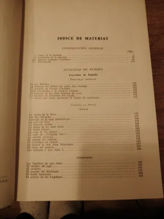 Antología de leyendas de la Literatura Universal