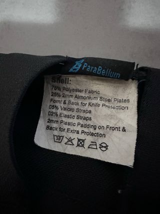 Chaleco Anti corte y pinchazo