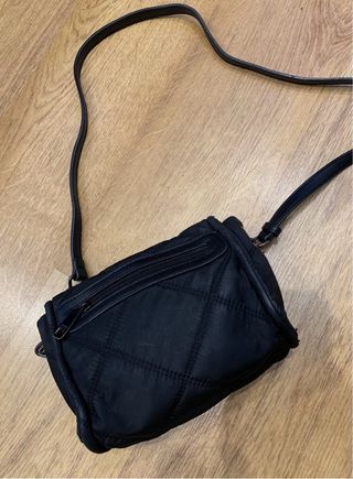 Bolso de hombro negro Bimani