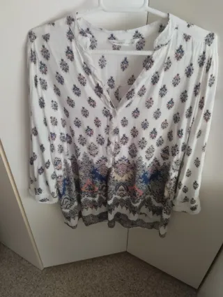 Camisa estampada talla L