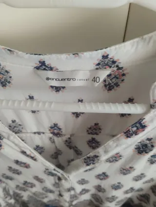 Camisa estampada talla L
