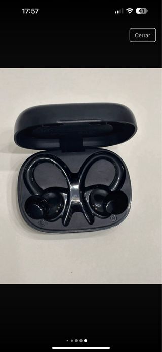 Auriculares inalámbricos negros