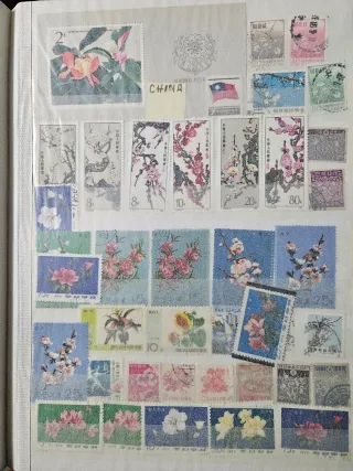 Álbum de sellos de Asia