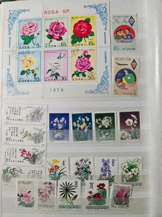 Álbum de sellos de Asia