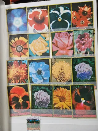 Álbum de sellos de Asia