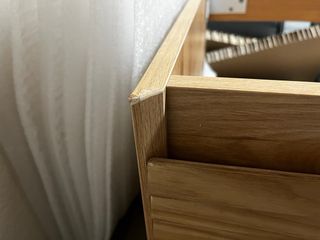 Mueble de baño madera fresno Tedrik