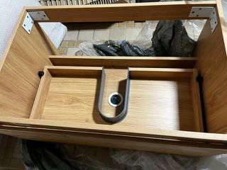 Mueble de baño madera fresno Tedrik