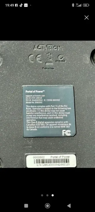 Portal plataforma Skylanders WII