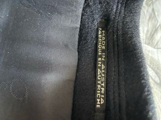 Abrigo Steinbock Negro Hombre. Made in Tyrol