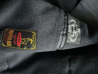 Abrigo Steinbock Negro Hombre. Made in Tyrol