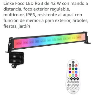 Foco LED RGB Linke 42W Exterior