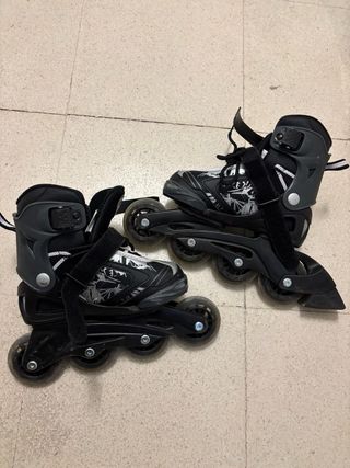 Patines en línea RollerBlade negros talla 28 a 32