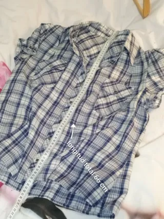 Camisa cuadros Escocia Echa en Barcelona Spain T.L