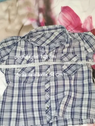 Camisa cuadros Escocia Echa en Barcelona Spain T.L