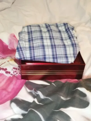 Camisa cuadros Escocia Echa en Barcelona Spain T.L