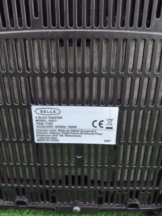 Tostadora Bella 4 ranuras