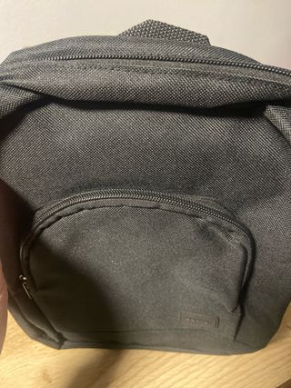 Mochila Safta Negra y Gris