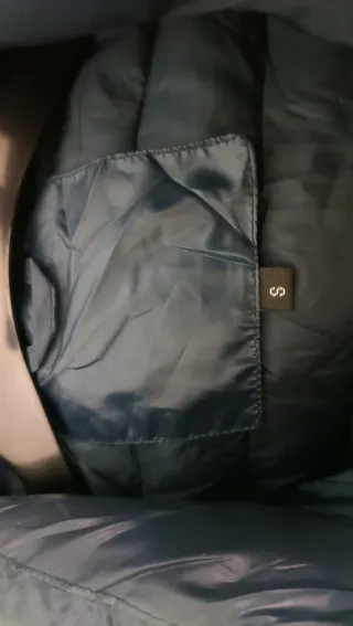 Chaleco acolchado largo HONEY WINTER azul Talla S