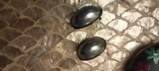Pendientes Perlas Filipinas Plata