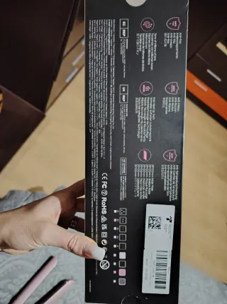 Plancha pelo Dekuri titanio rosa