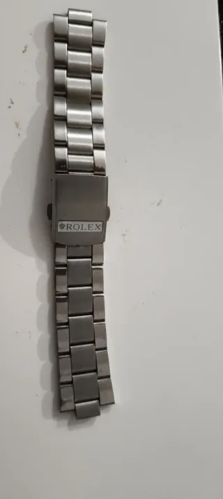 Brazalete de acero Rolex..sin finales..de 18ml