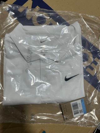 Polo de tenis Nike Blanco Talla M