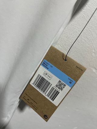 Polo de tenis Nike Blanco Talla M