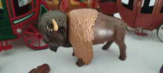 Playmobil Oeste: Diligencia y Búfalo