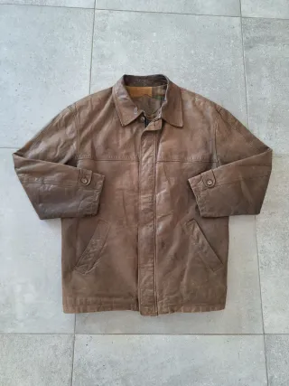 Chaqueta de piel Lottusse Marrón Talla L