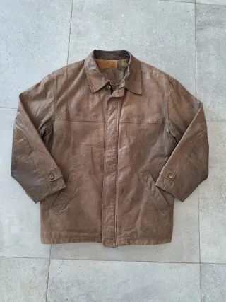 Chaqueta de piel Lottusse Marrón Talla L