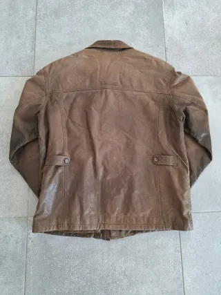 Chaqueta de piel Lottusse Marrón Talla L