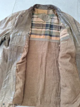 Chaqueta de piel Lottusse Marrón Talla L