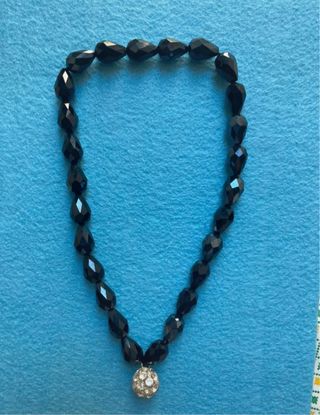 Collana con pendente scintillante