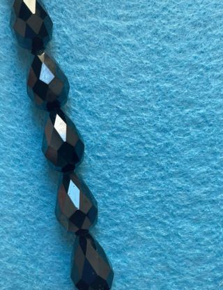 Collana con pendente scintillante