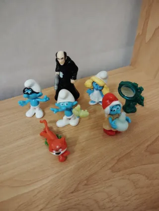 Figuras Pitufos Mini Colección