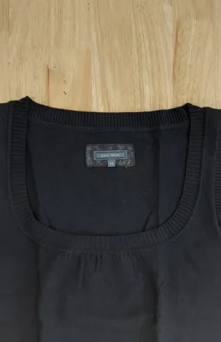 Chaleco negro Easy Wear Talla L