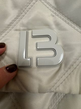 Bolso Bimba y Lola color piedra acolchado