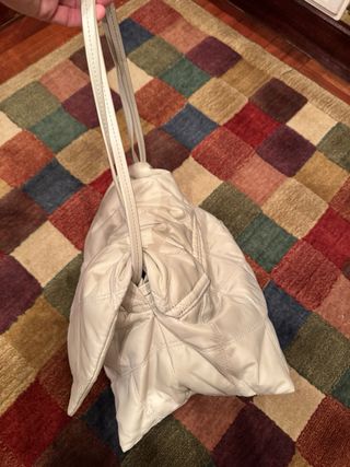 Bolso Bimba y Lola color piedra acolchado