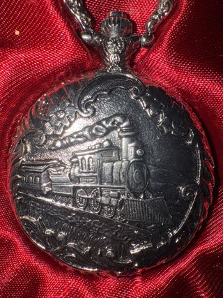 Reloj de bolsillo colección tren