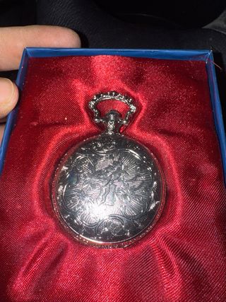 Reloj de bolsillo colección tren