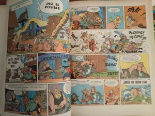 Comics: Tintín y Asterix