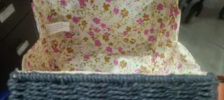 Borsa Moschino pelle e paglia