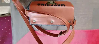 Borsa Moschino pelle e paglia
