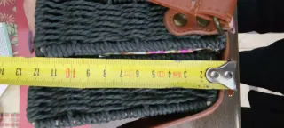 Borsa Moschino pelle e paglia