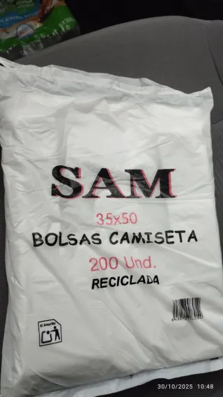 Bolsas SAM 35x50 - 200 Unidades