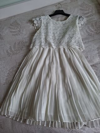 Vestido blanco Mayoral